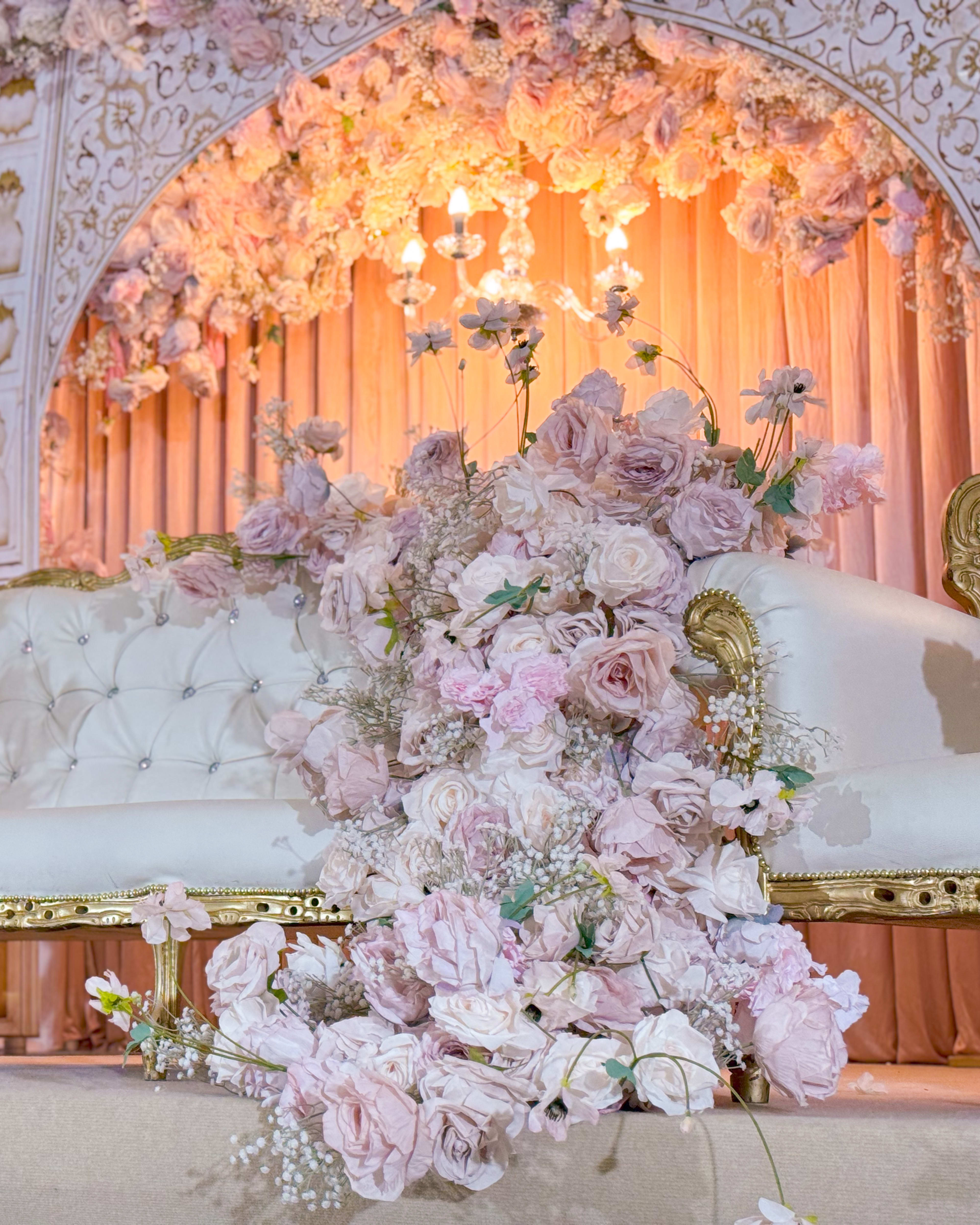 Asian wedding decor and stage styling London by Grand Affairs