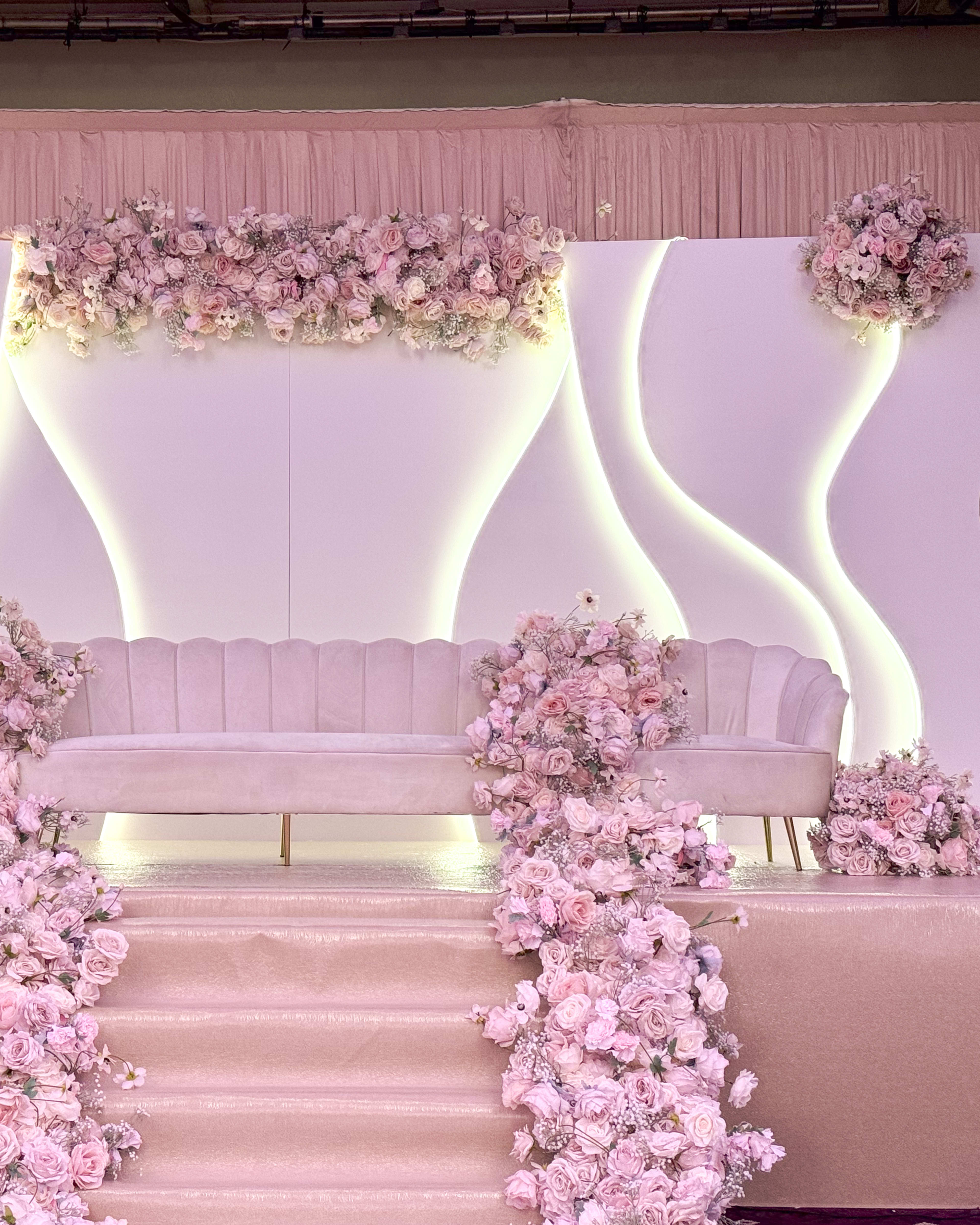 Asian wedding decor and stage styling London by Grand Affairs