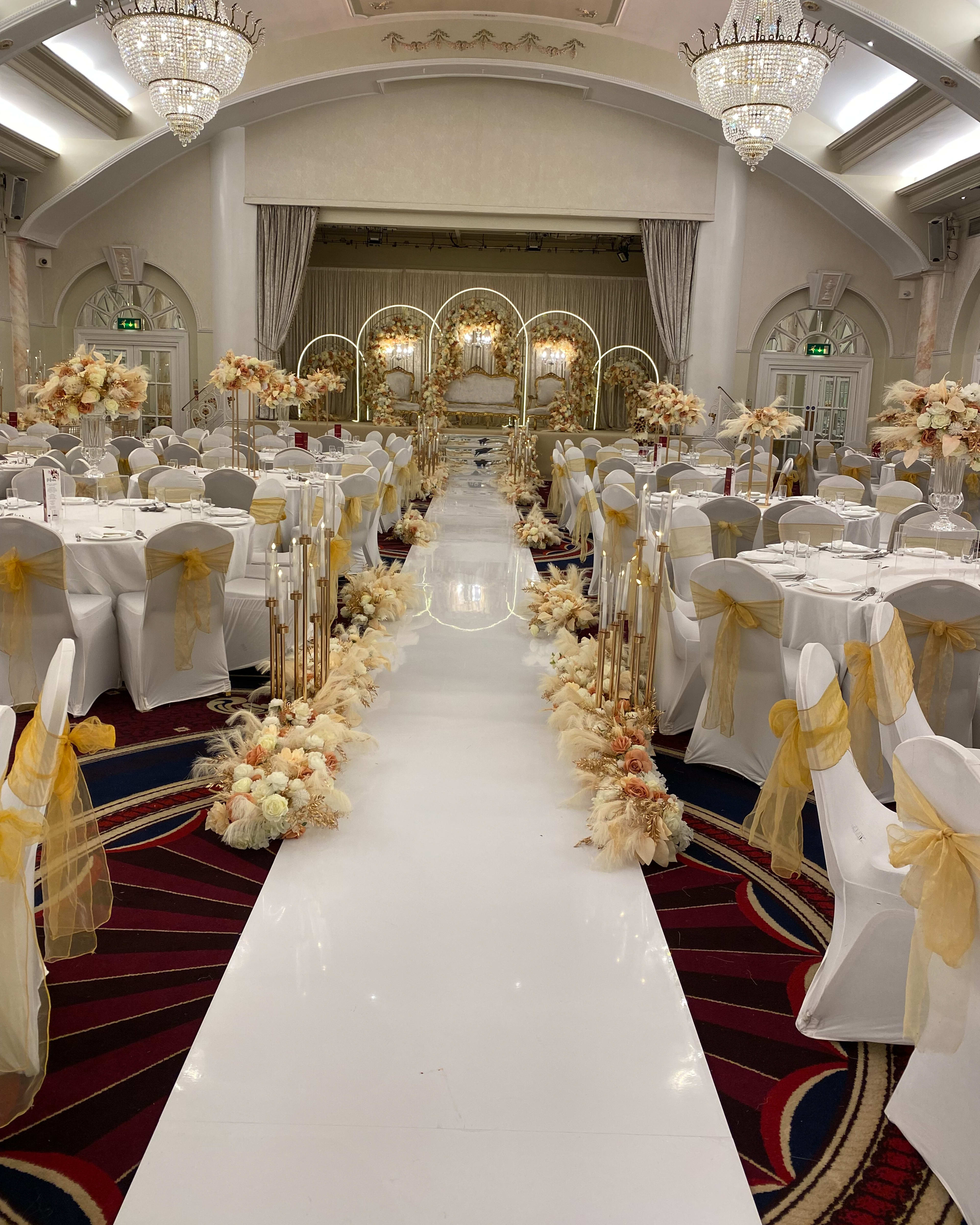 Asian wedding decor and stage styling London by Grand Affairs