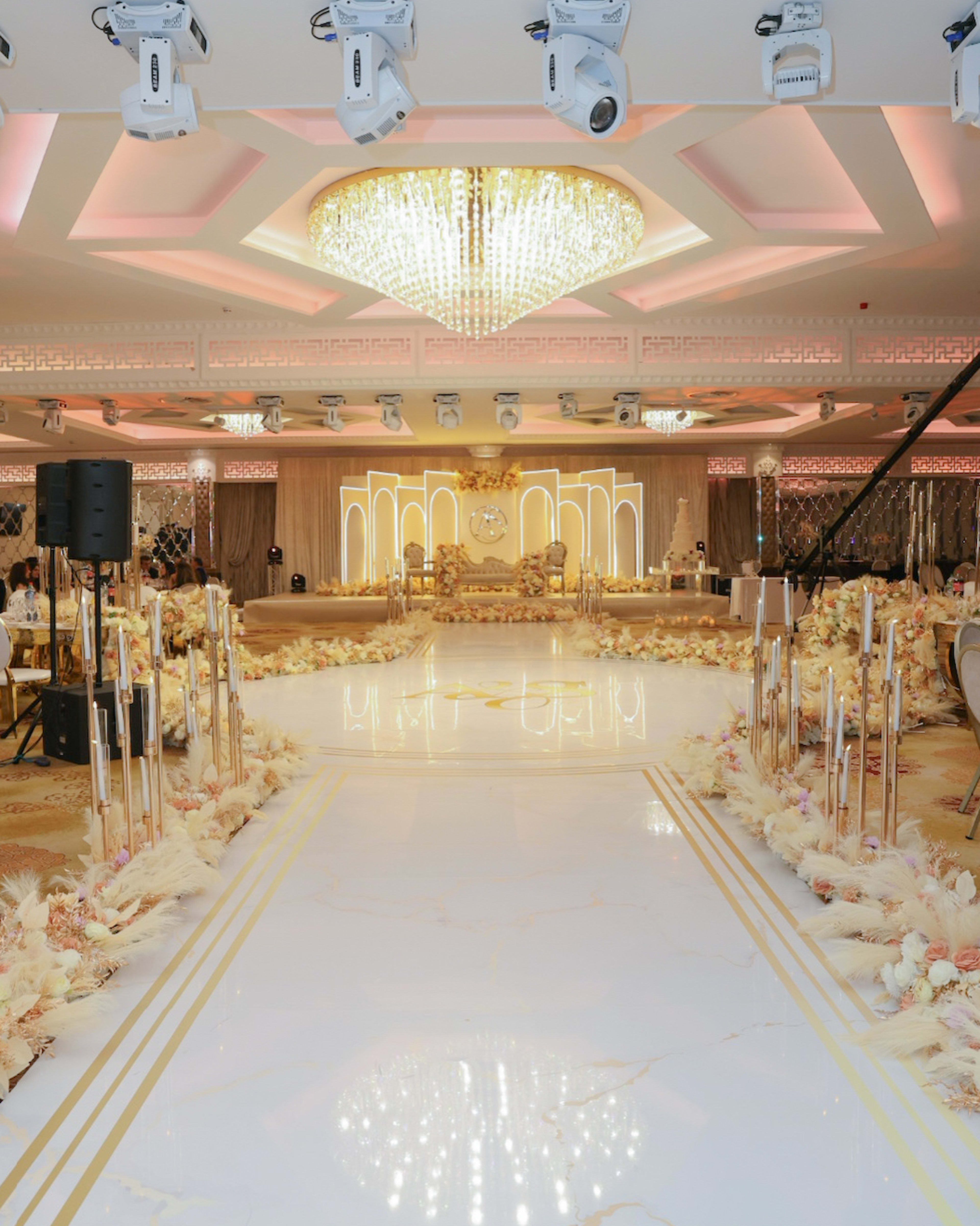 Asian wedding decor and stage styling London by Grand Affairs