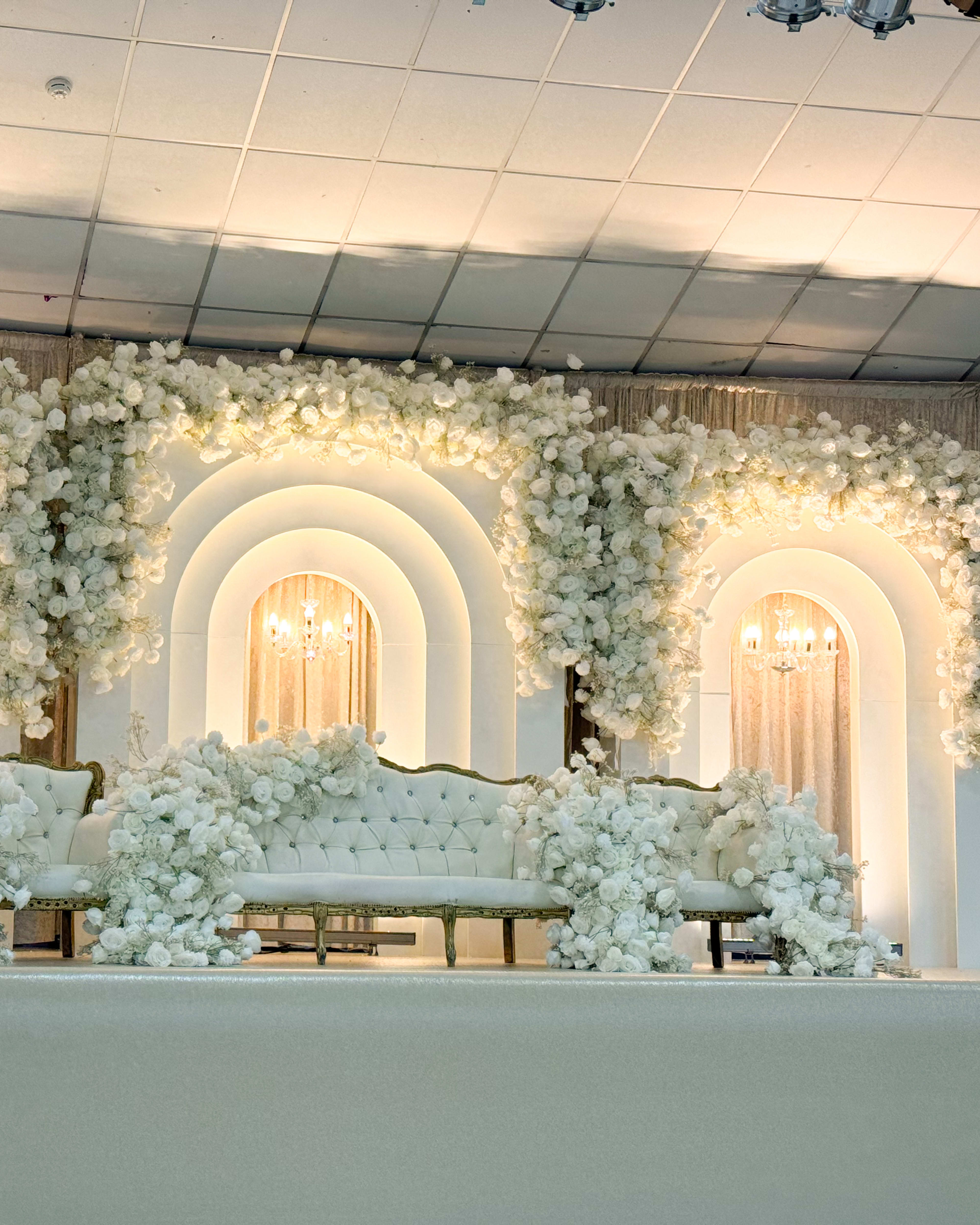 Asian wedding decor and stage styling London by Grand Affairs