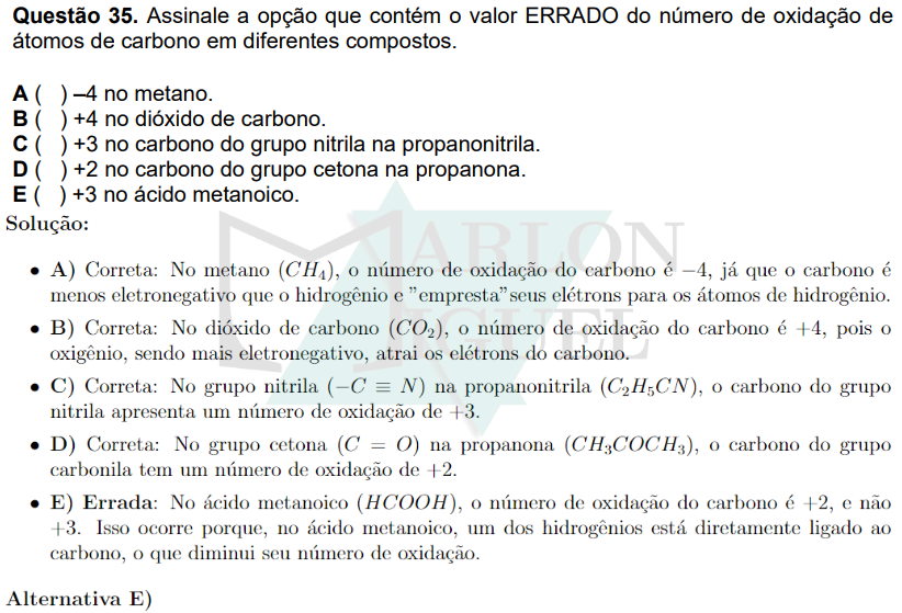 Solução da Questão 35