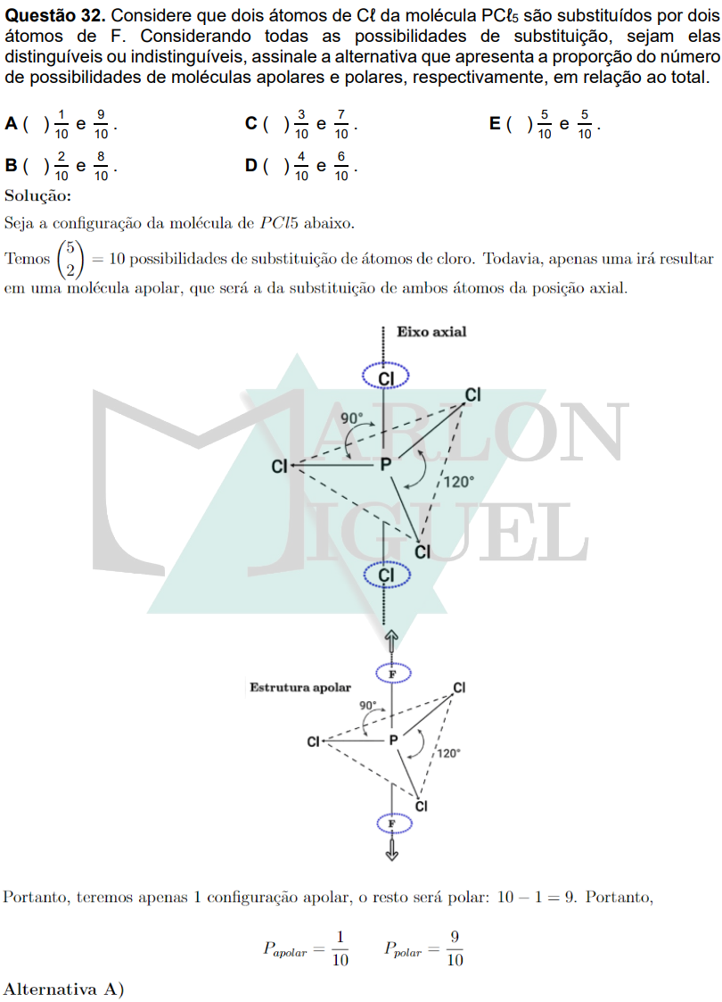 Solução da Questão 32