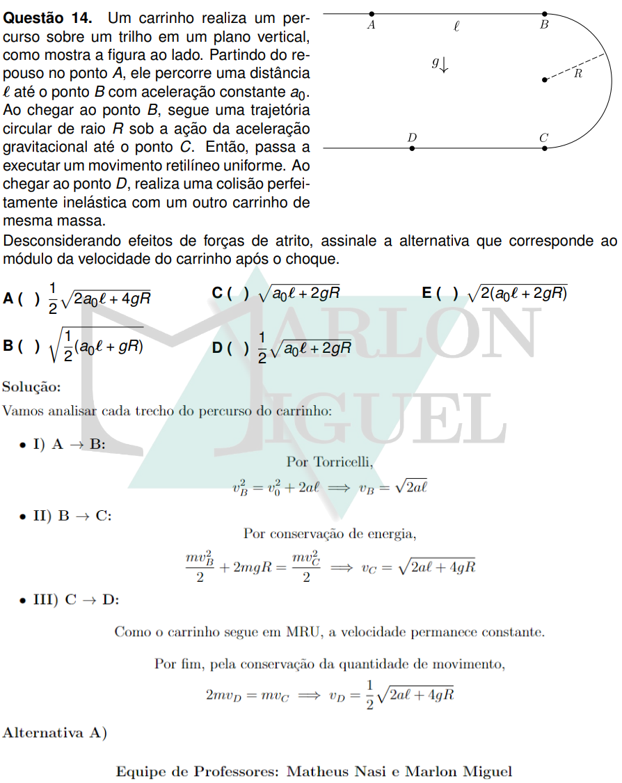 Solução da Questão 14