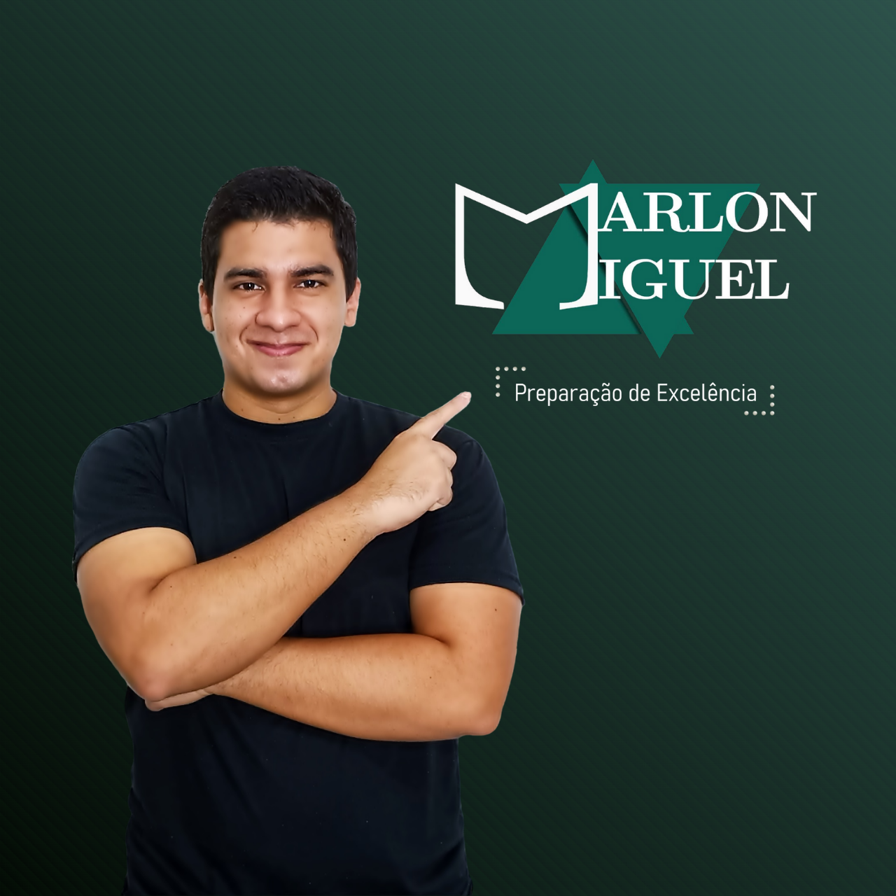 Foto do professor Marlon Miguel