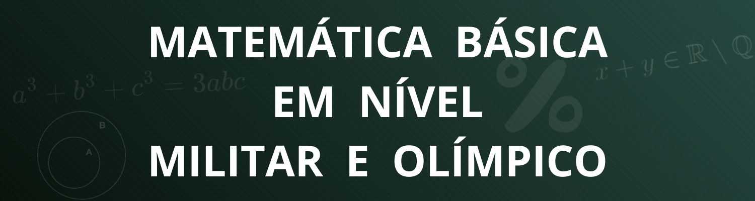 Matemática básica em nível militar