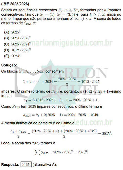 Solução da Questão 8