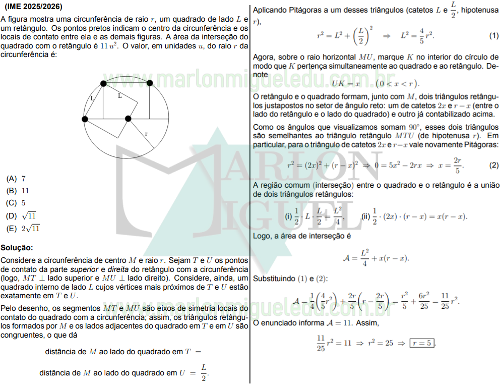 Solução da Questão 14