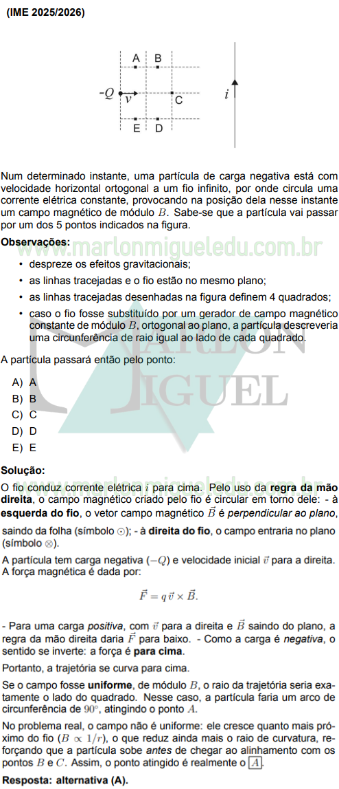 Solução da Questão 16