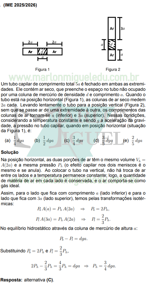 Solução da Questão 21