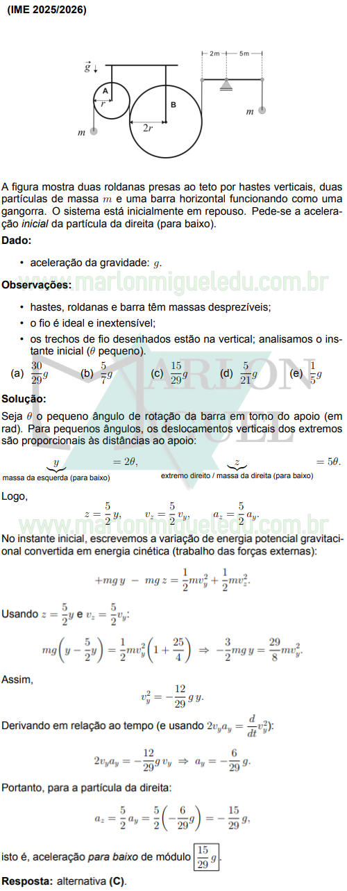 Solução da Questão 25