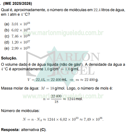 Solução da Questão 31