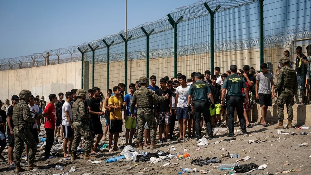 57 dead as 50,000 cross into Ceuta after sea pushback ban