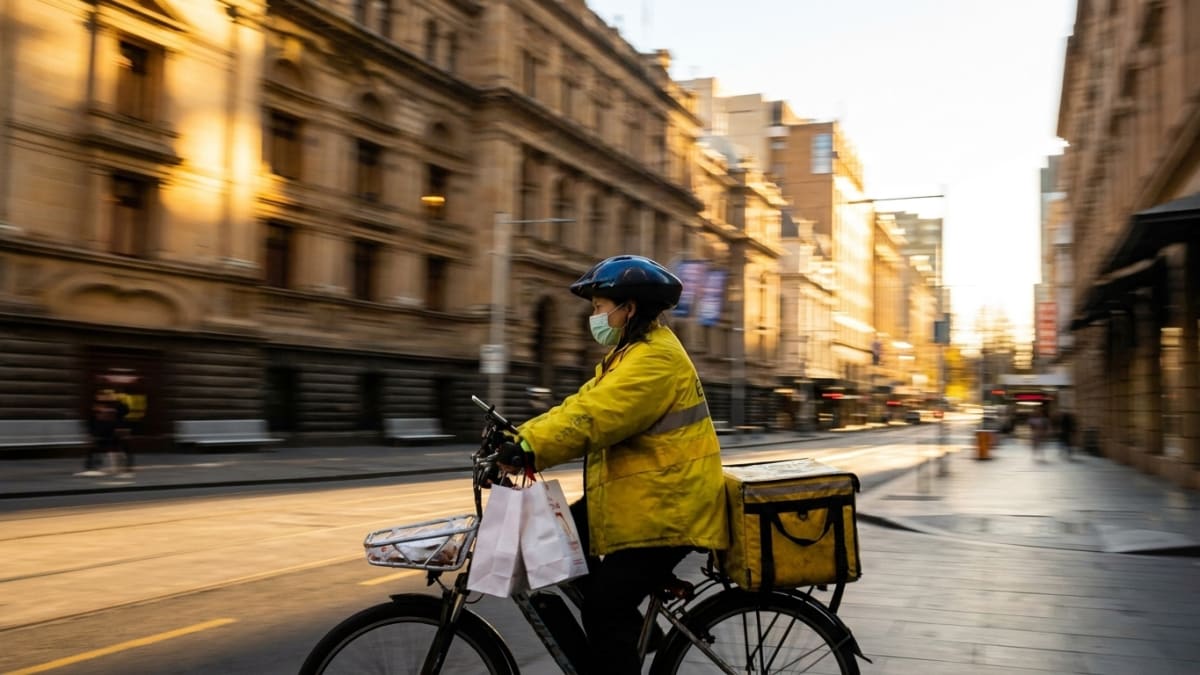 Delivery riders guaranteed at least $31.30 an hour from 17 August