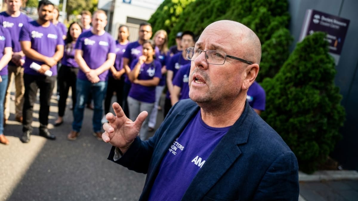 10,000 Victorian doctors to stop work on Thursday