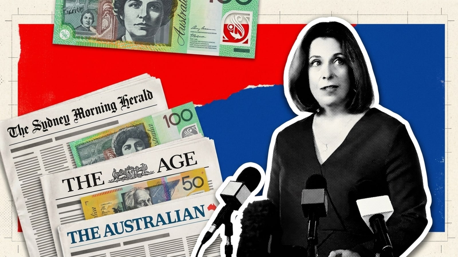 Canberra part-pays 2,000 journalists and forces tech to pay 2.5% levy.