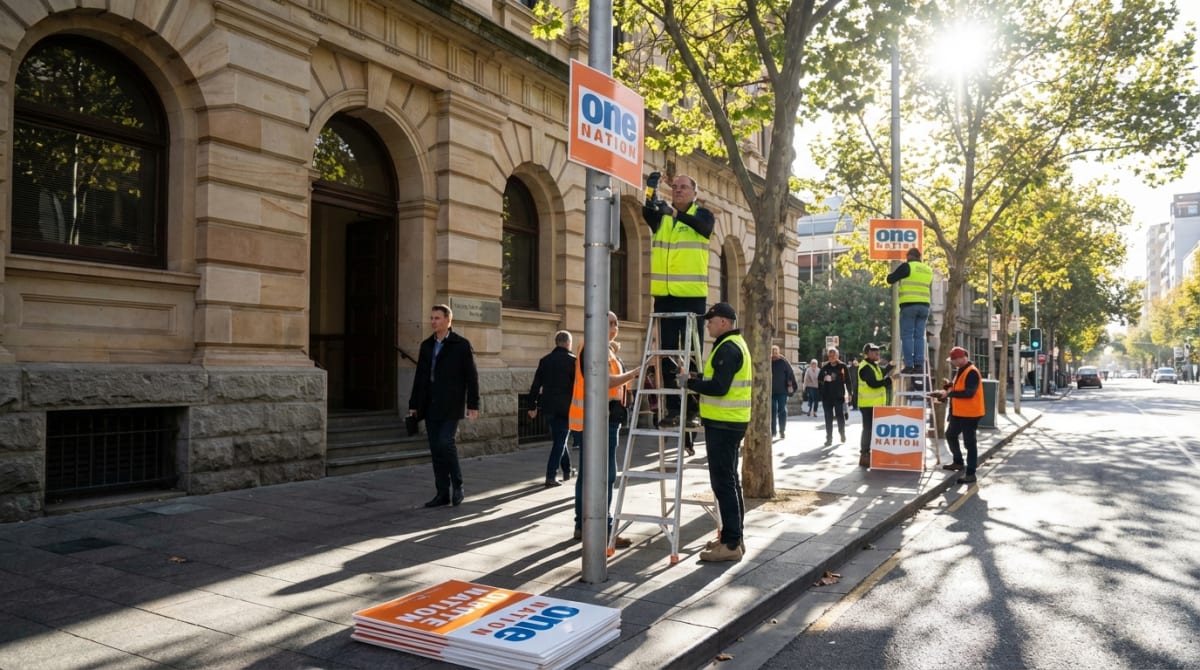 One Nation dumps Adelaide candidate on election eve after UK arrest warrant revealed