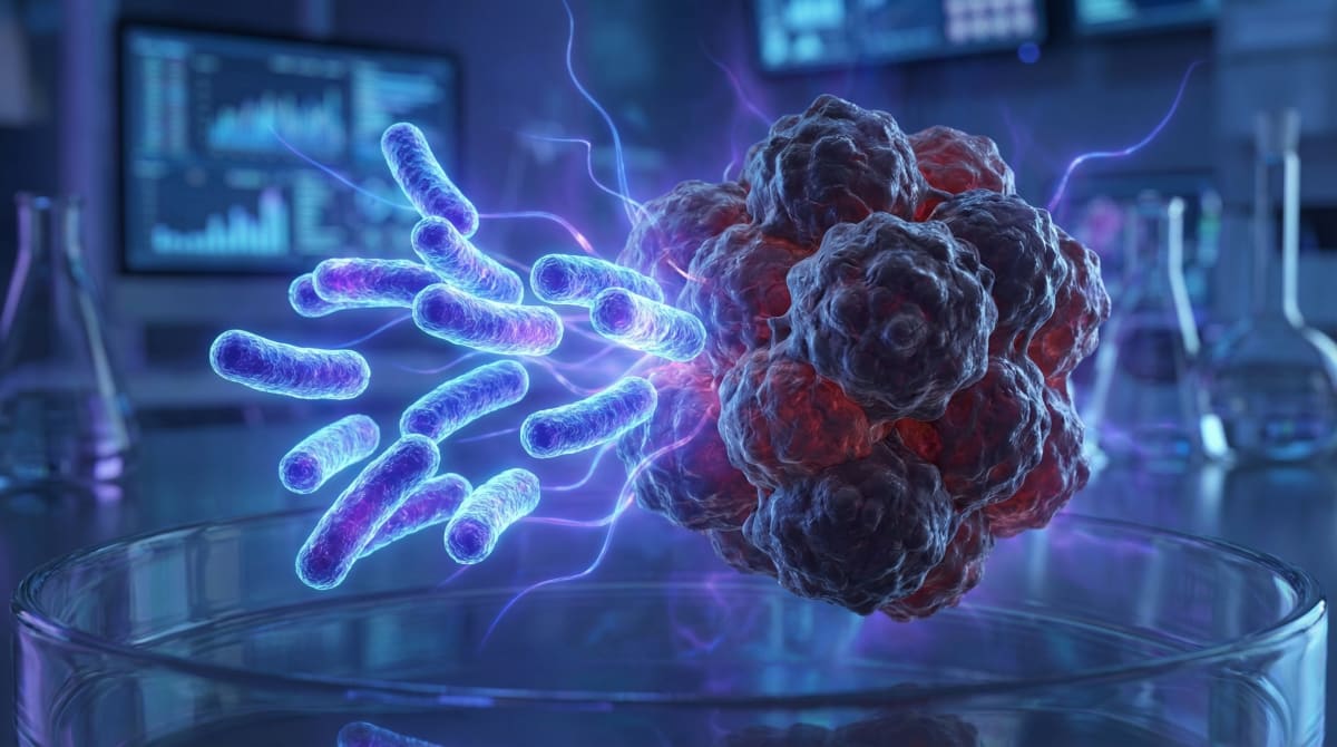 Scientists Engineer Probiotic Bacteria to Hunt Tumours and Make Cancer Drugs