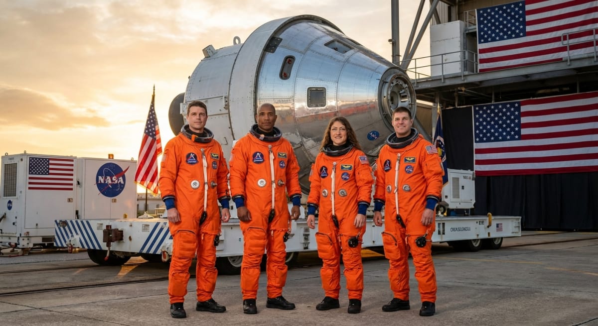 Artemis II Crew Passes 250,000 Miles From Earth, Breaking Apollo 13's Deep Space Record