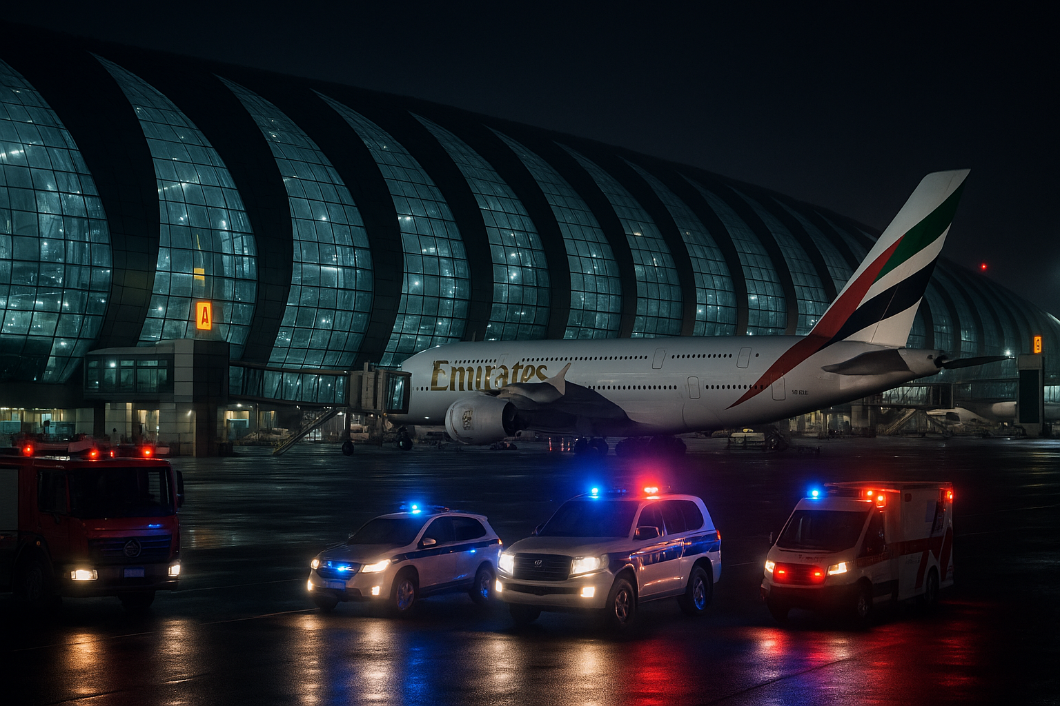 Dubai airport hit by Iranian drone strike