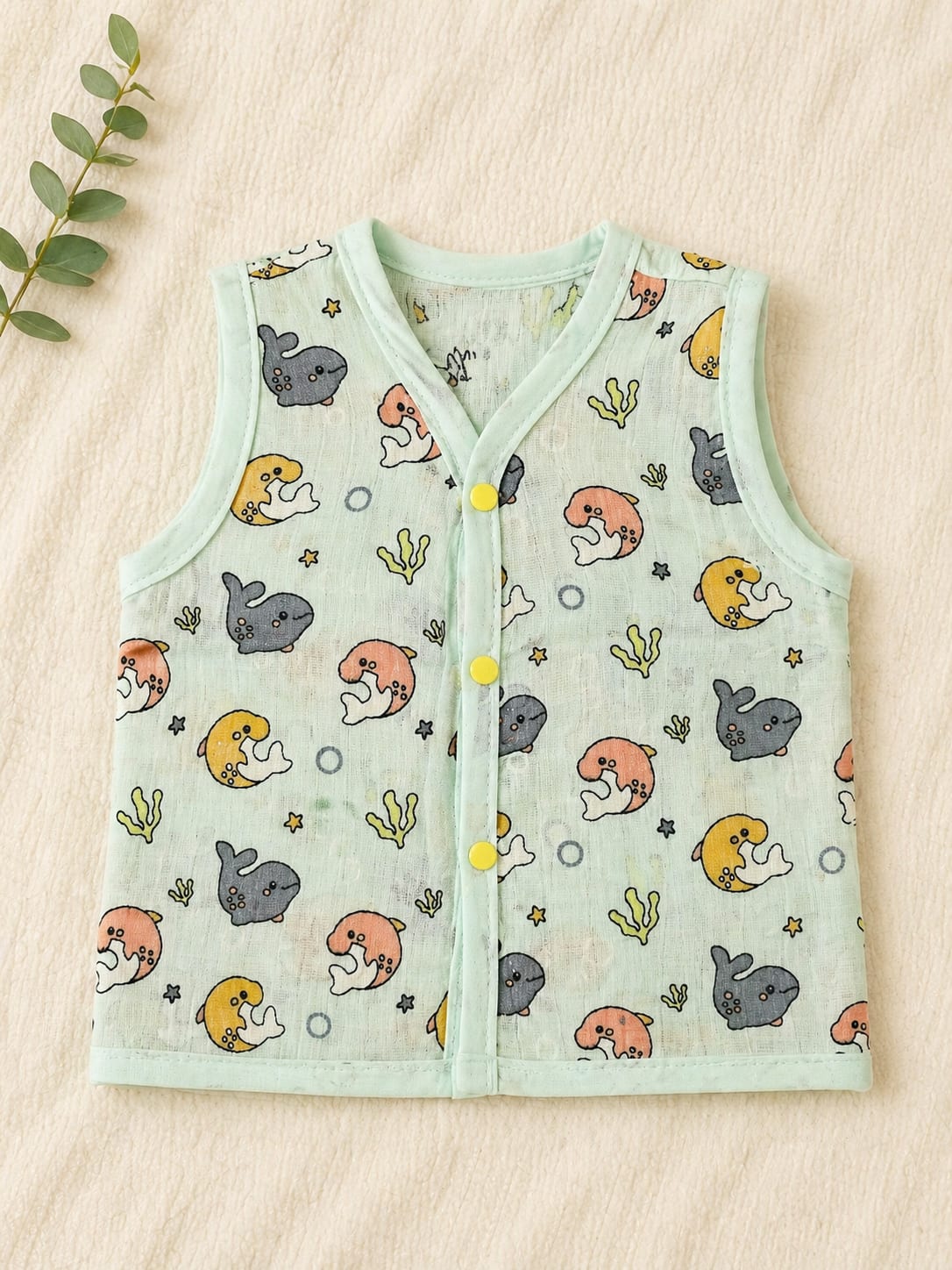 Pure Muslin Jabla - Baby Shark thumbnail 2