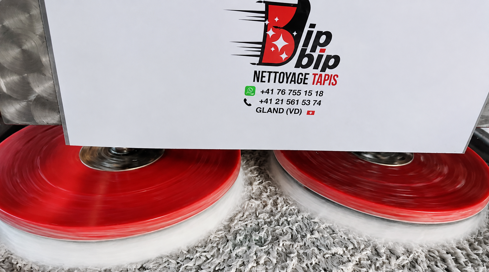 Nettoyage intensif de tapis très sales