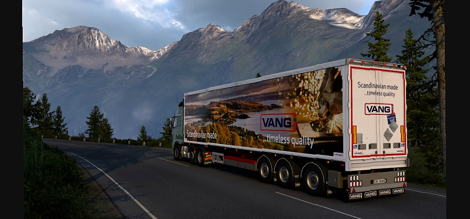 МОД Vangs Tipp trailer v1.0 ДЛЯ EURO TRUCK SIMULATOR 2