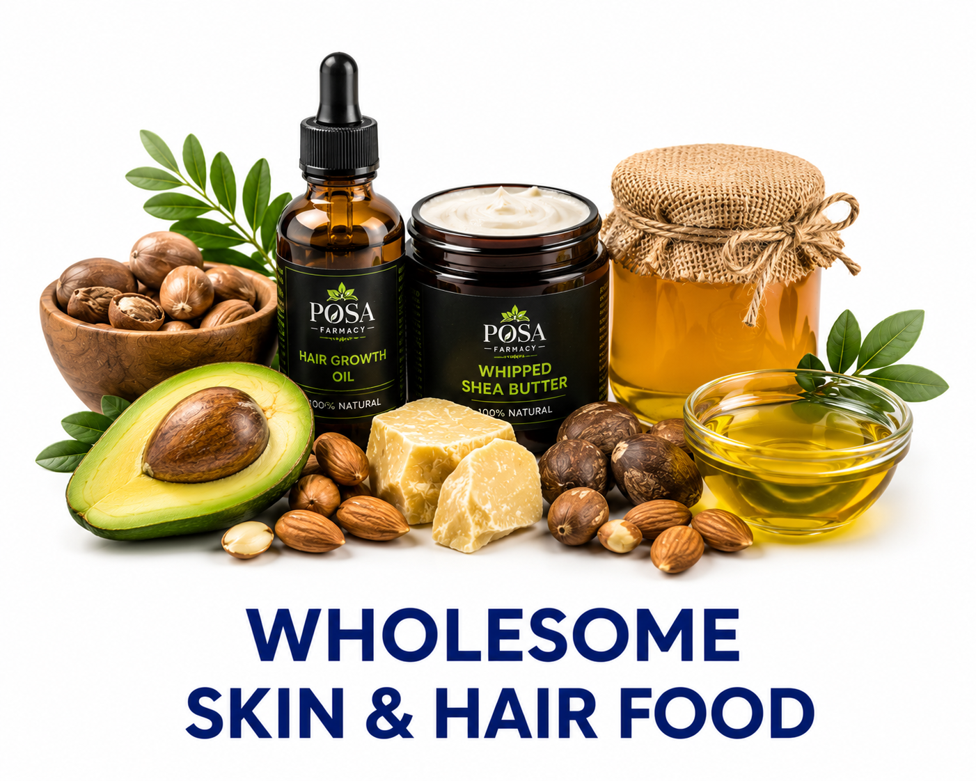 POSA Wholesome Skin & Hair Food