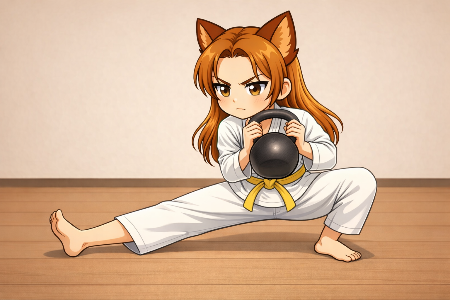Cossack Squat com peso (Avançado)