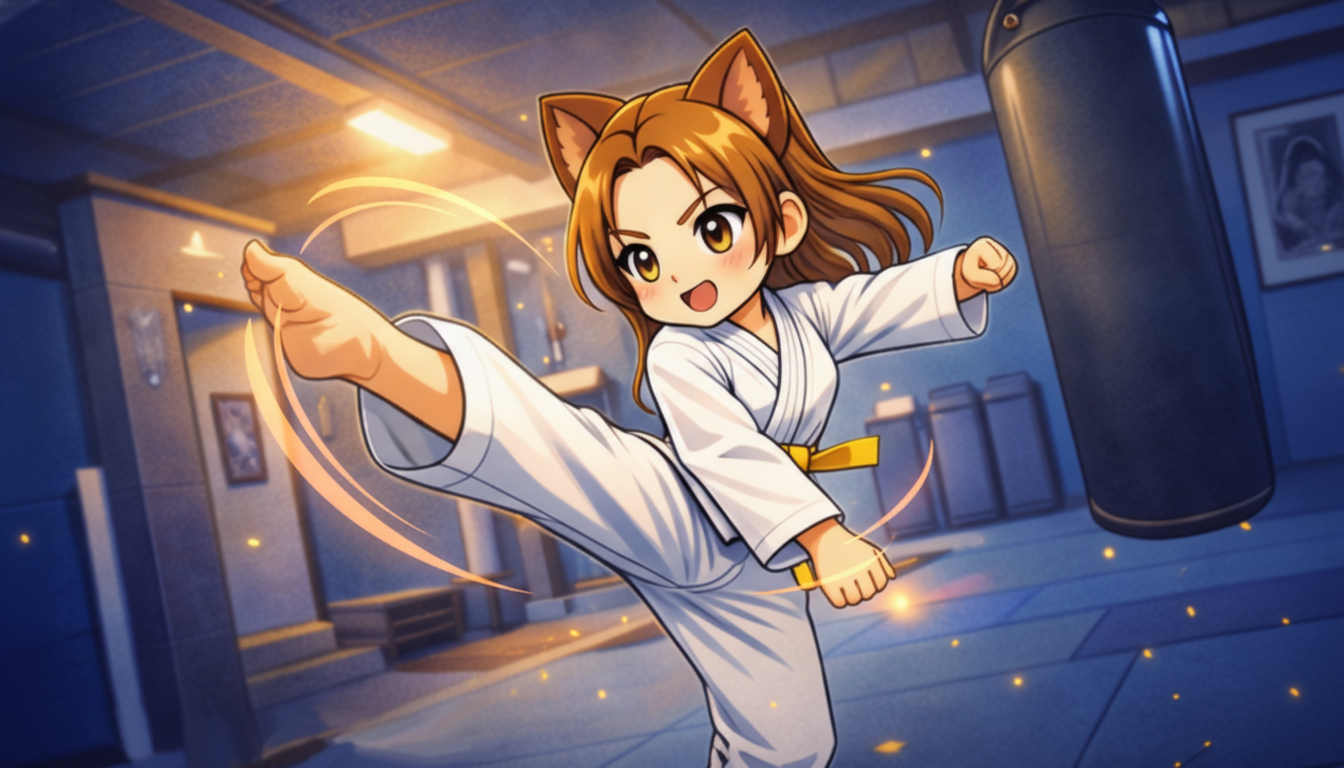 Chutes do Taekwondo (발차기): nomes, hangul e significados