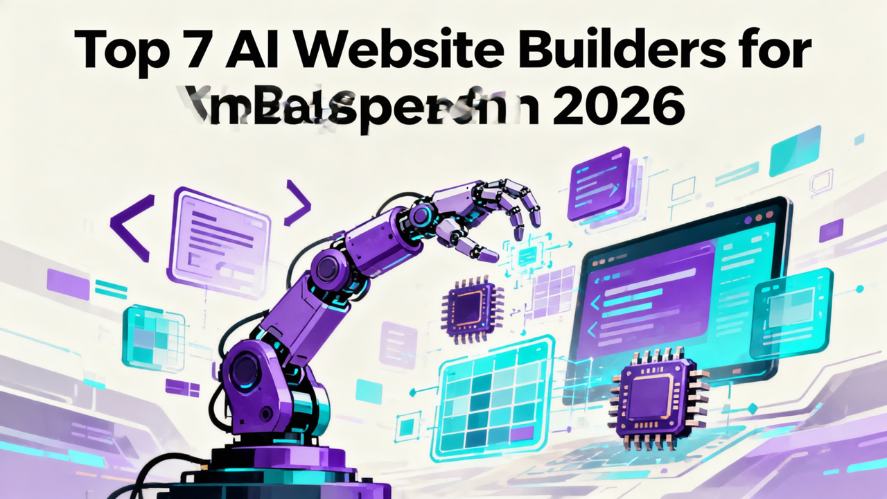 Top 7 AI Website Builders for Developers in 2026 - best ai website builder 2026