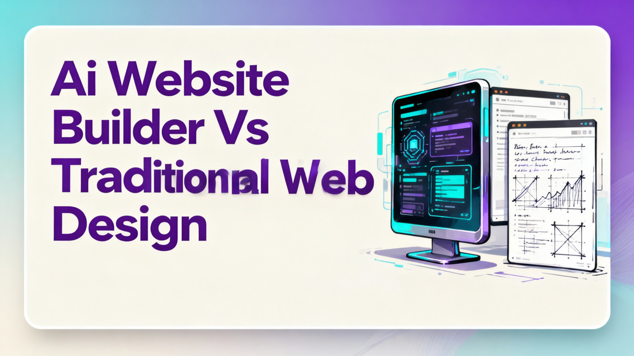 Featured image for AI Website Builder vs Traditional Web Design: A Developer’s 2026 Reality Check