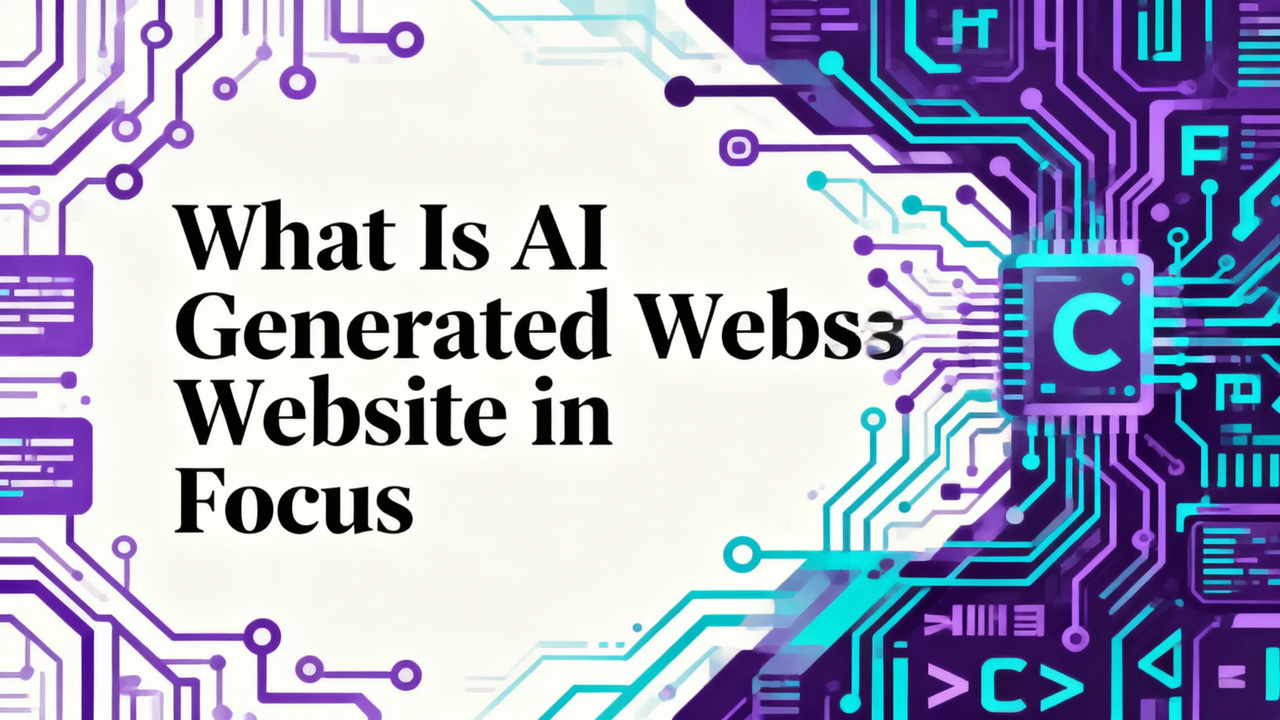What Is AI Generated Website Code — Really? - ai generated website code