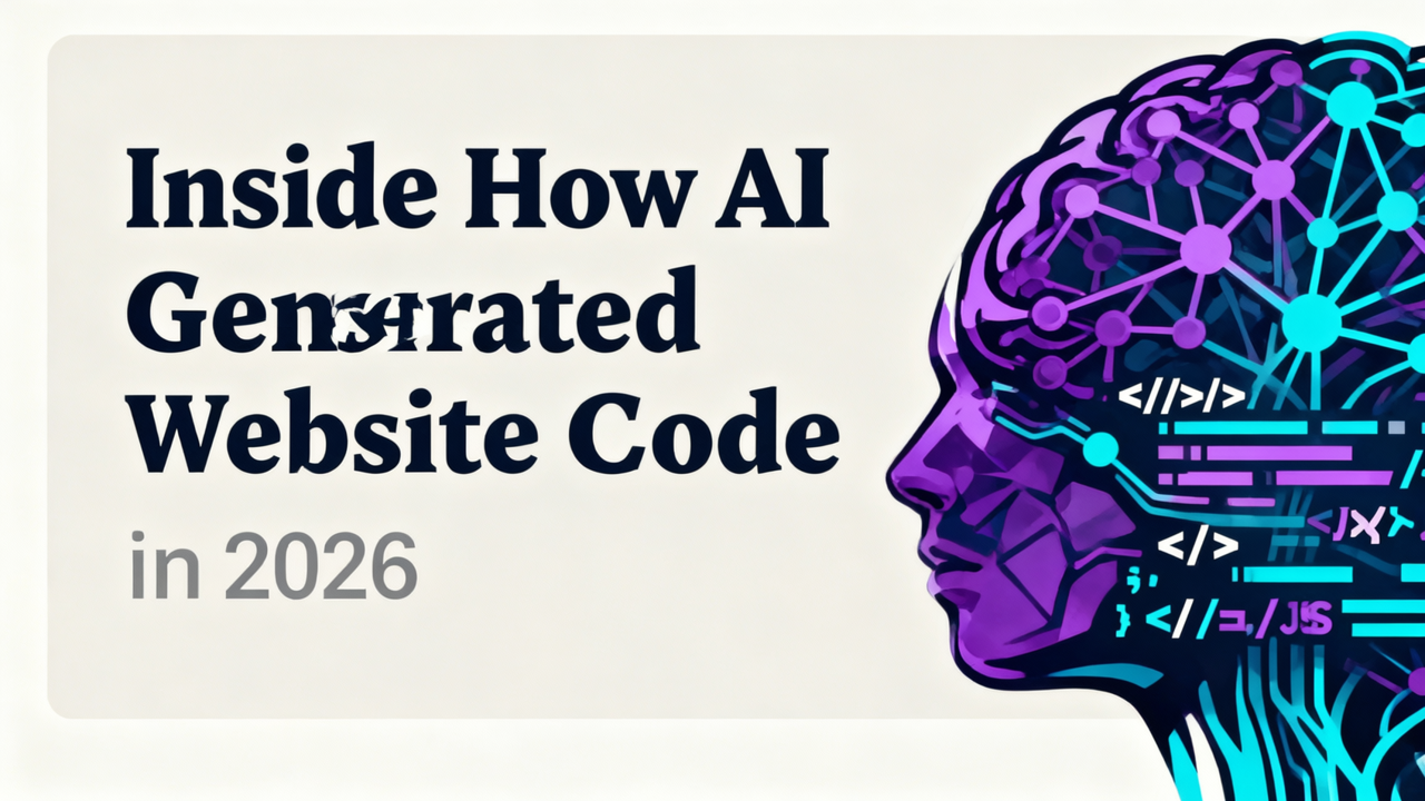 How AI Generated Website Code Works in 2026 - ai generated website code