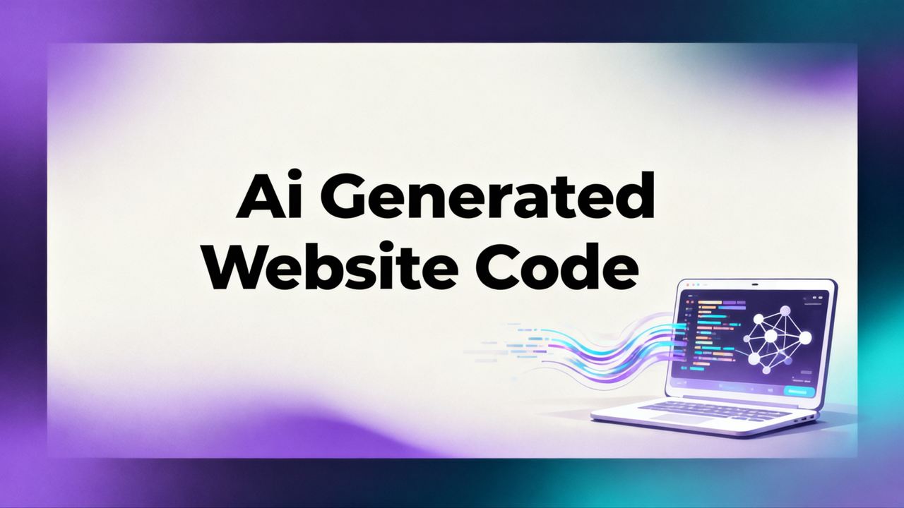 Featured image for AI Generated Website Code: How It Works in 2026