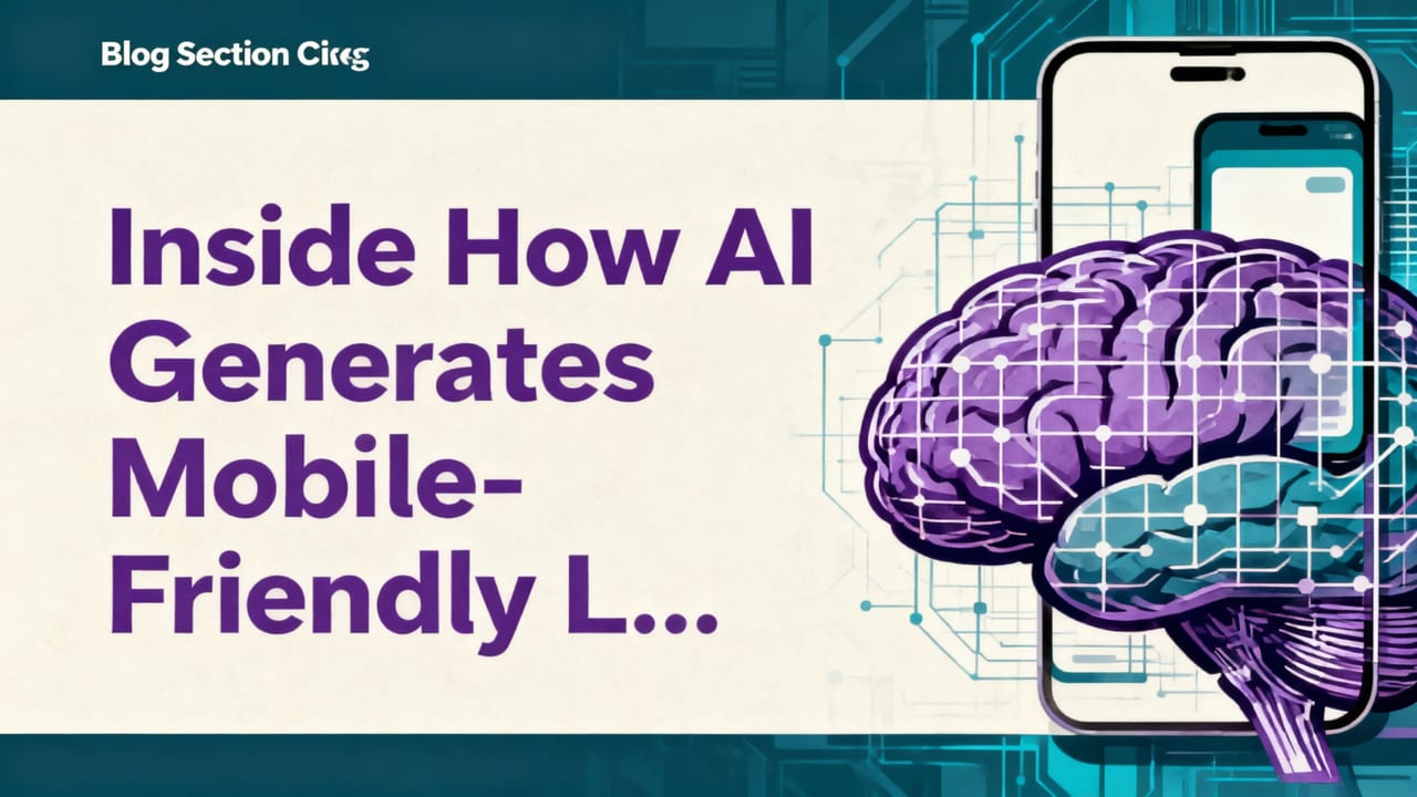 How AI Generates Mobile-Friendly Landing Page Code — Not Just Mockups - ai generates mobile-friendly landing page