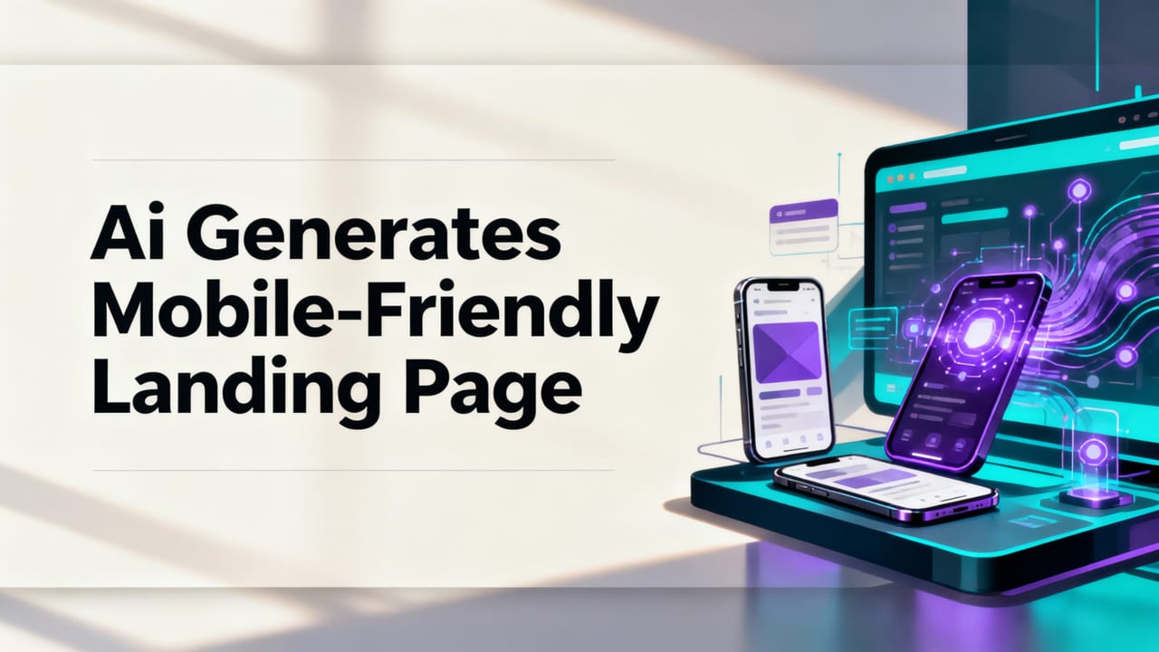 Featured image for AI Generates Mobile-Friendly Landing Page – What Developers Need to Know in 2026