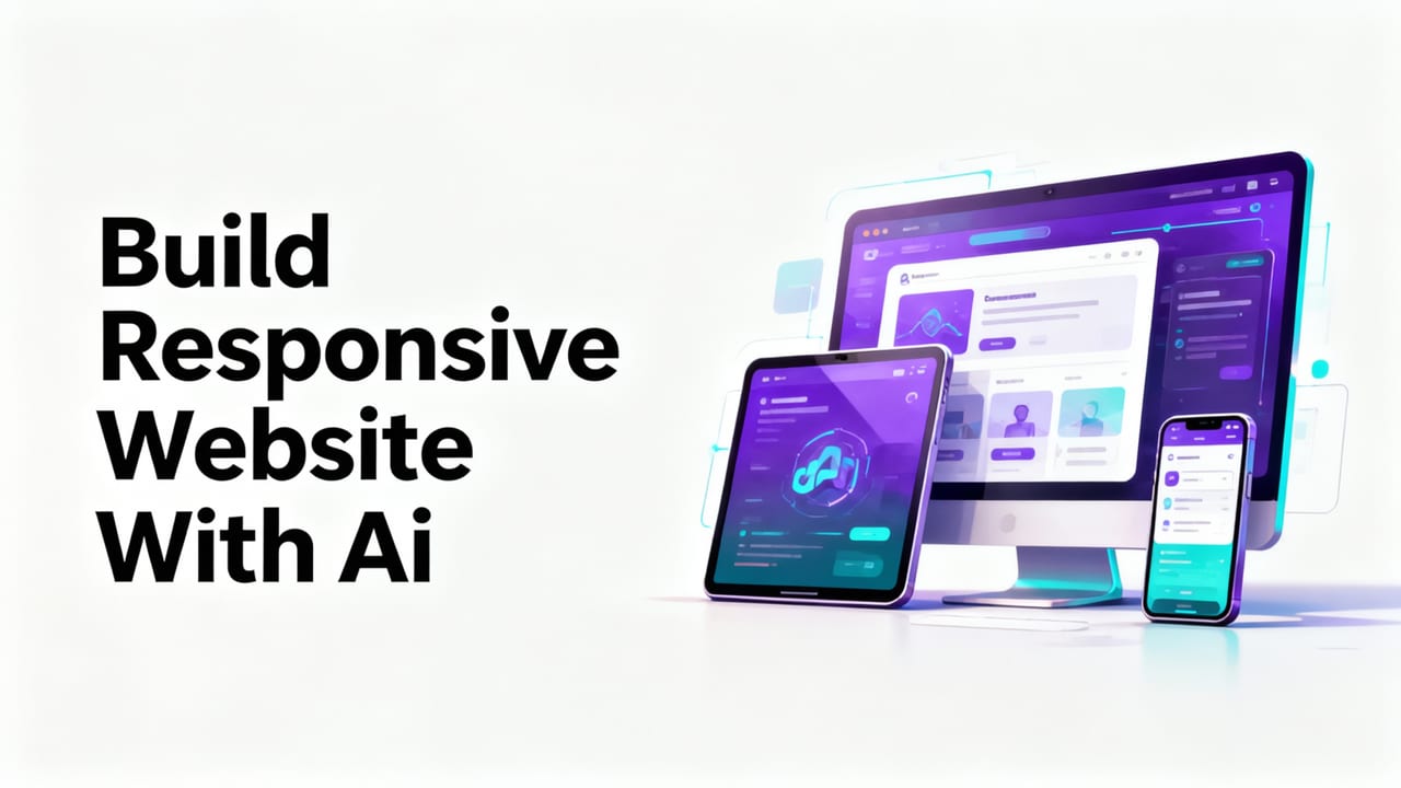 Featured image for How to Build a Responsive Website with AI in 2026