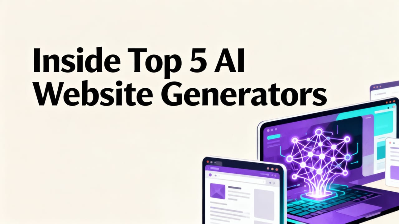 Top 5 AI Website Generators for Developers — Evaluated for 2026 - best ai website generator for developers