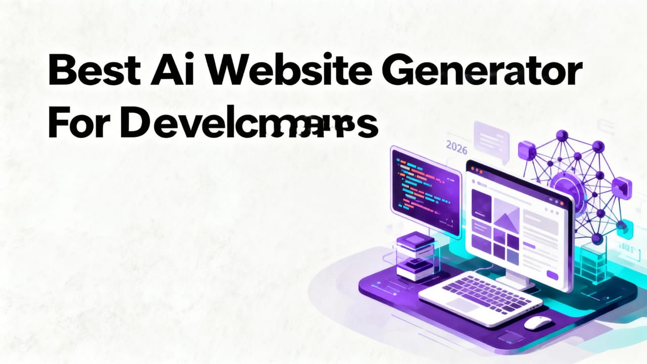 Featured image for Best AI Website Generator for Developers in 2026