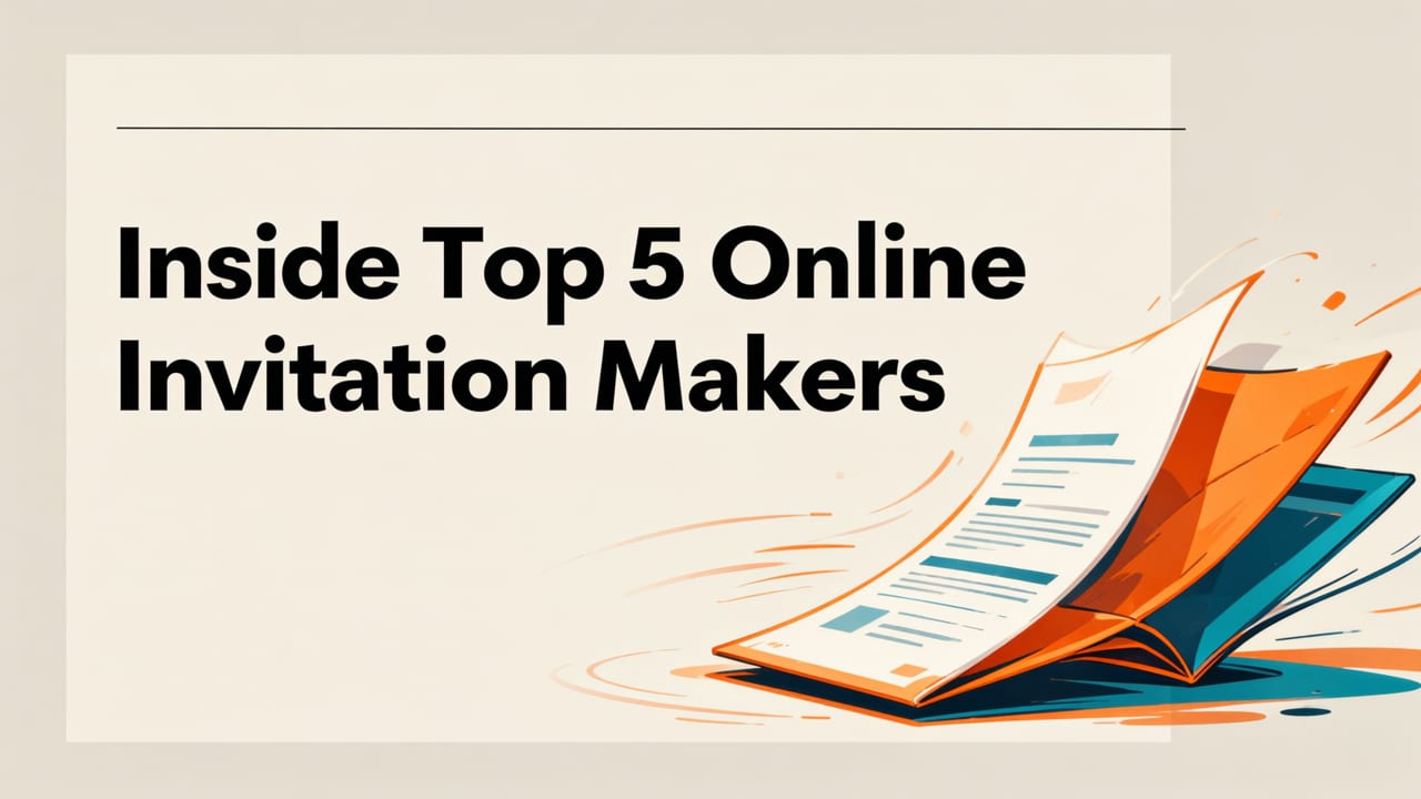 Top 5 Online Invitation Makers Compared (2026 Edition) - online invitation maker