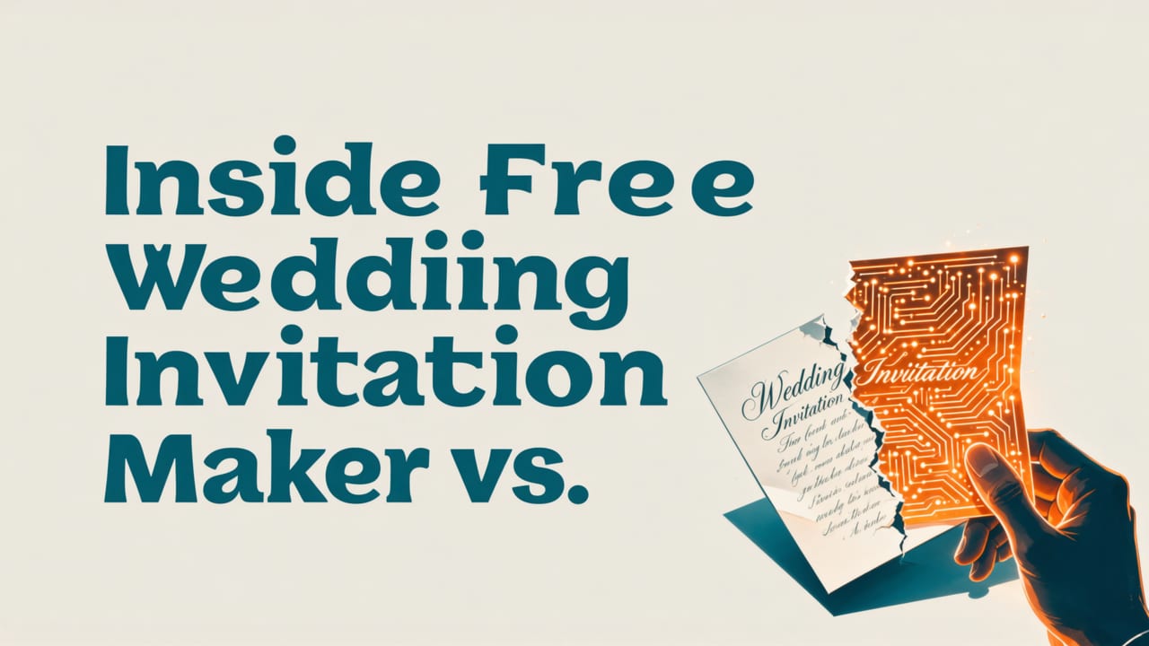 Free Wedding Invitation Maker vs. The Rest: A 2026 Reality Check - free wedding invitation maker