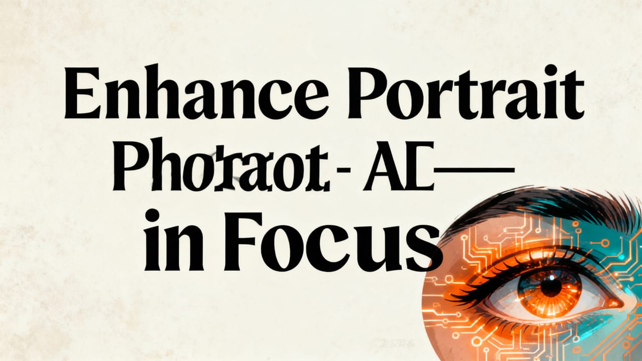 Enhance Portrait Photo AI — Fast, Natural, and Truly Accessible in 2026 - enhance portrait photo ai