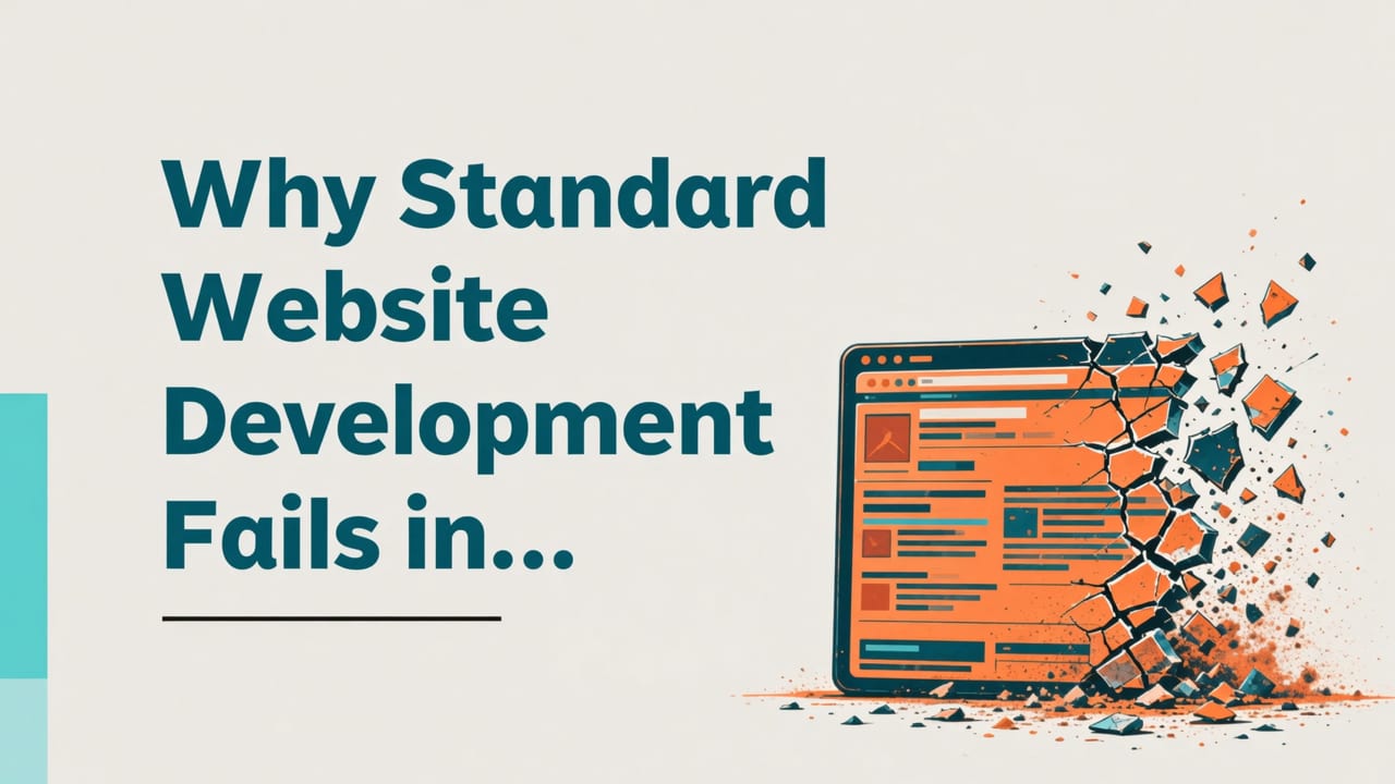 Why Standard Website Development Fails Startups in 2026 - website development services for startups