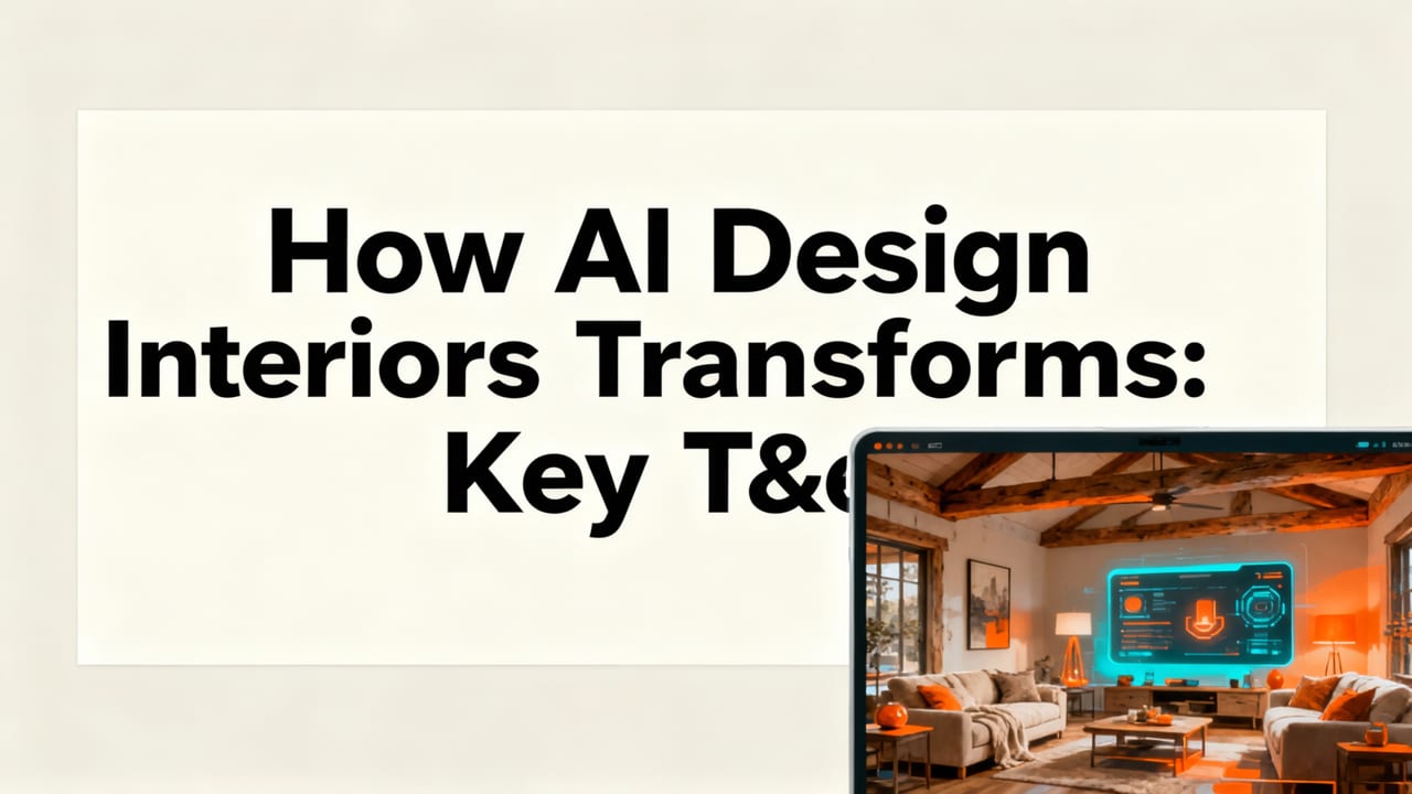 How AI Design Interiors Transforms Modern Farmhouse Living Room Planning - modern farmhouse living room