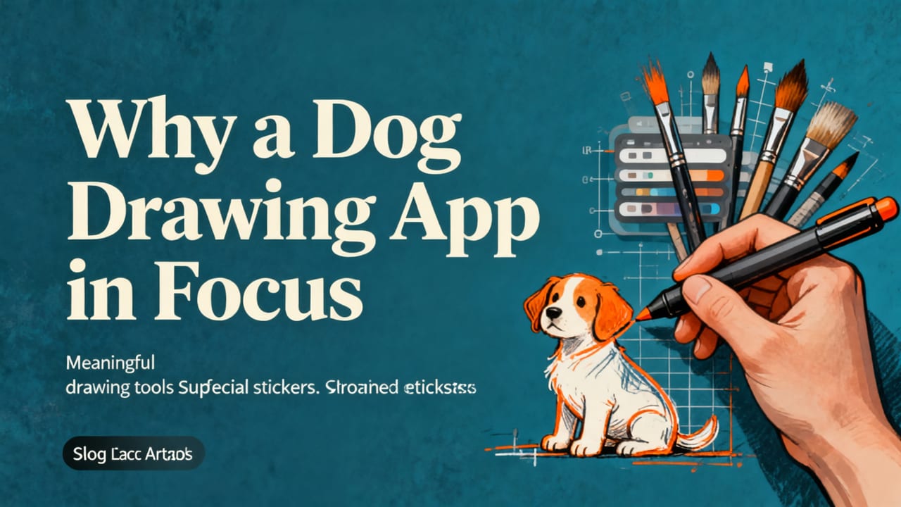 Why a Dog Drawing App for Beginners Needs More Than Just Stickers - dog drawing app for beginners