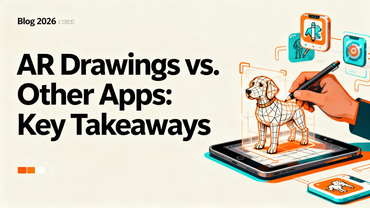 AR Drawings vs. Other Apps for Learning Dog Drawing (2026 Comparison) - dog drawing app for beginners