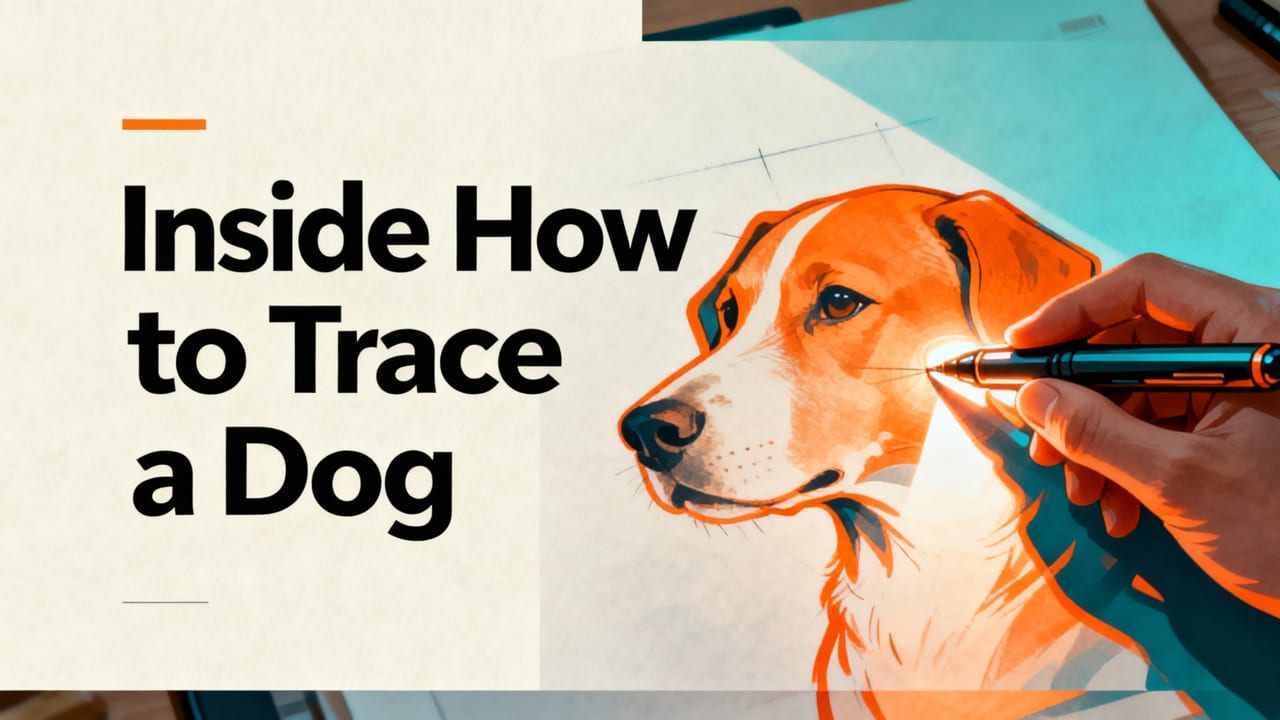 How to Trace a Dog Picture on Paper with Your Phone: Step-by-Step - trace dog picture on paper with phone