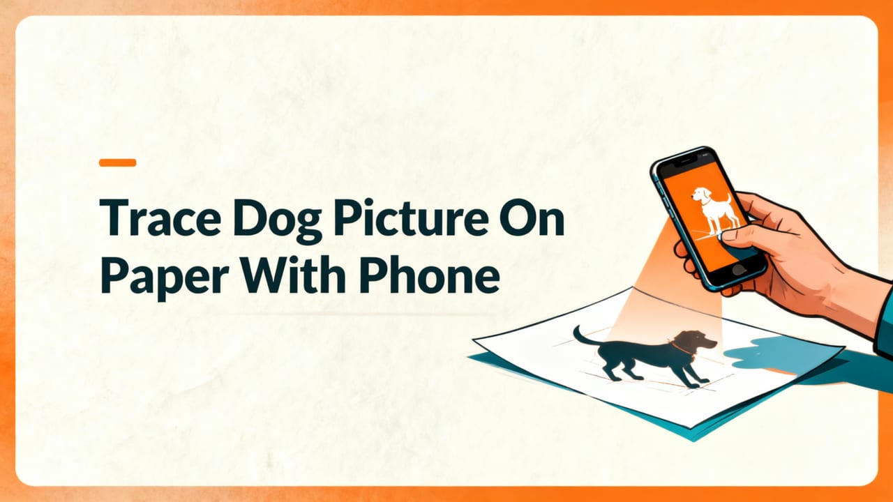 How to Trace a Dog Picture on Paper with Your Phone (2026 Guide)