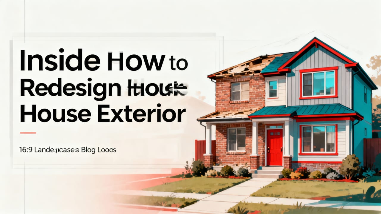 How to Redesign House Exterior with AI: A 2026 Step-by-Step Workflow - redesign house exterior with ai